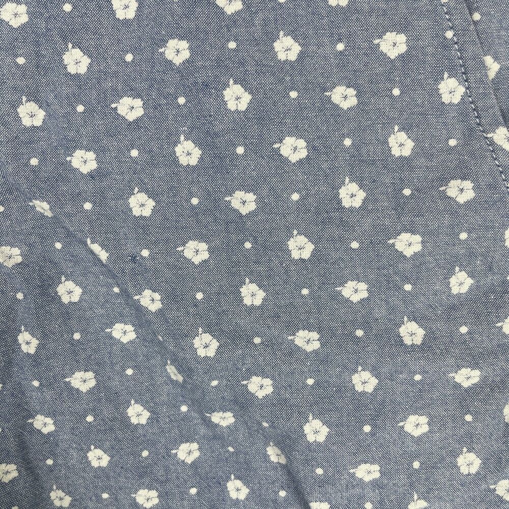 Brooks Brothers Chino Shorts Men's 31 Blue White Floral Flannel Cotton - Picture 4 of 13